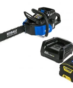 Coupon ๐ Kobalt Cordless Electric Chainsaws 80-volt Max 18-in Brushless Cordless Electric Chainsaw 2 Ah (Battery & Charger Included) โ๏ธ
