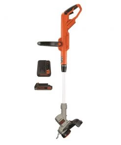 Cheap โญ BLACK+DECKER Trimmers & Edgers 20-Volt Max 12-in Straight Cordless String Trimmer with Edger Capable (Battery Included) ๐