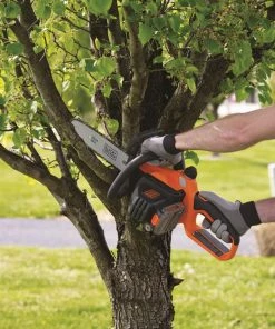 Cheap 👏 BLACK+DECKER Chainsaws & Pole Saws 20-Volt Max 10-in Cordless Electric Chainsaw (Battery Included) 😀 -Outdoor Tools sale 04963136