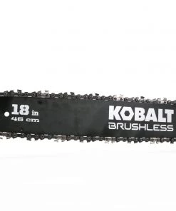 Coupon 👏 Kobalt Cordless Electric Chainsaws 80-volt Max 18-in Brushless Cordless Electric Chainsaw 2 Ah (Battery & Charger Included) ✔️ -Outdoor Tools sale 05197386 scaled