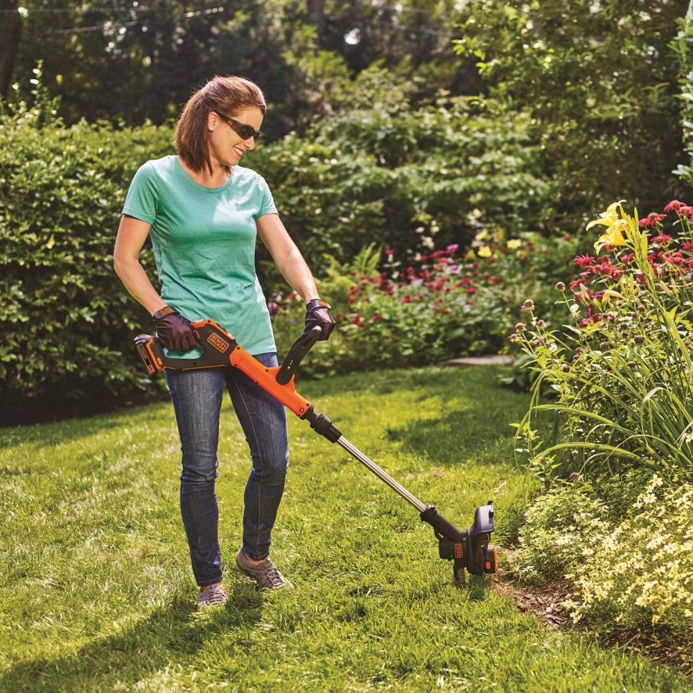 Discount ⭐ BLACK+DECKER Trimmers & Edgers EASYFEED 20-Volt Max 12-in Straight Cordless String Trimmer with Edger Capable (Battery Included) ✨ 8 Discount ⭐ BLACK+DECKER Trimmers & Edgers EASYFEED 20-Volt Max 12-in Straight Cordless String Trimmer with Edger Capable (Battery Included) ✨ - Image 8