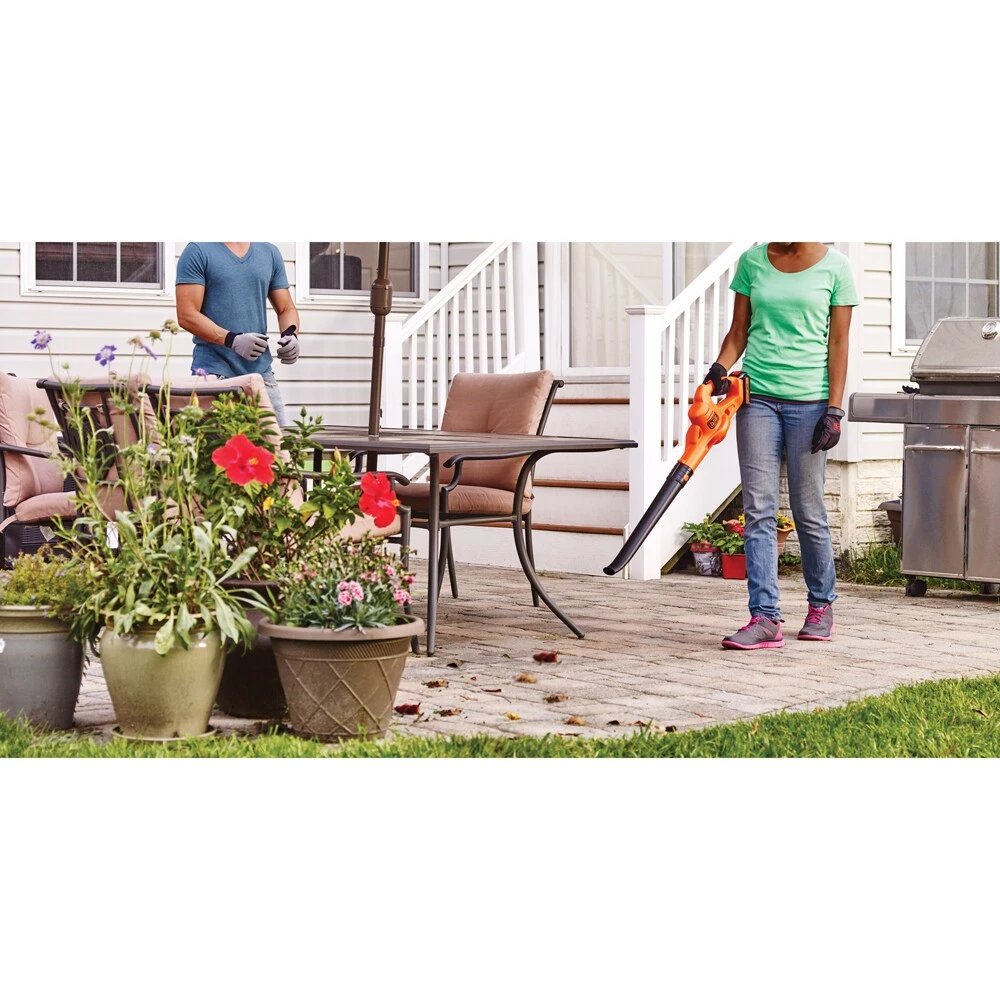 Hot Sale ๐ BLACK+DECKER Leaf Blowers 20-volt Max 80-CFM Handheld Cordless Electric Leaf Blower (Battery Included) โ 8 Hot Sale ๐ BLACK+DECKER Leaf Blowers 20-volt Max 80-CFM Handheld Cordless Electric Leaf Blower (Battery Included) โ - Image 8