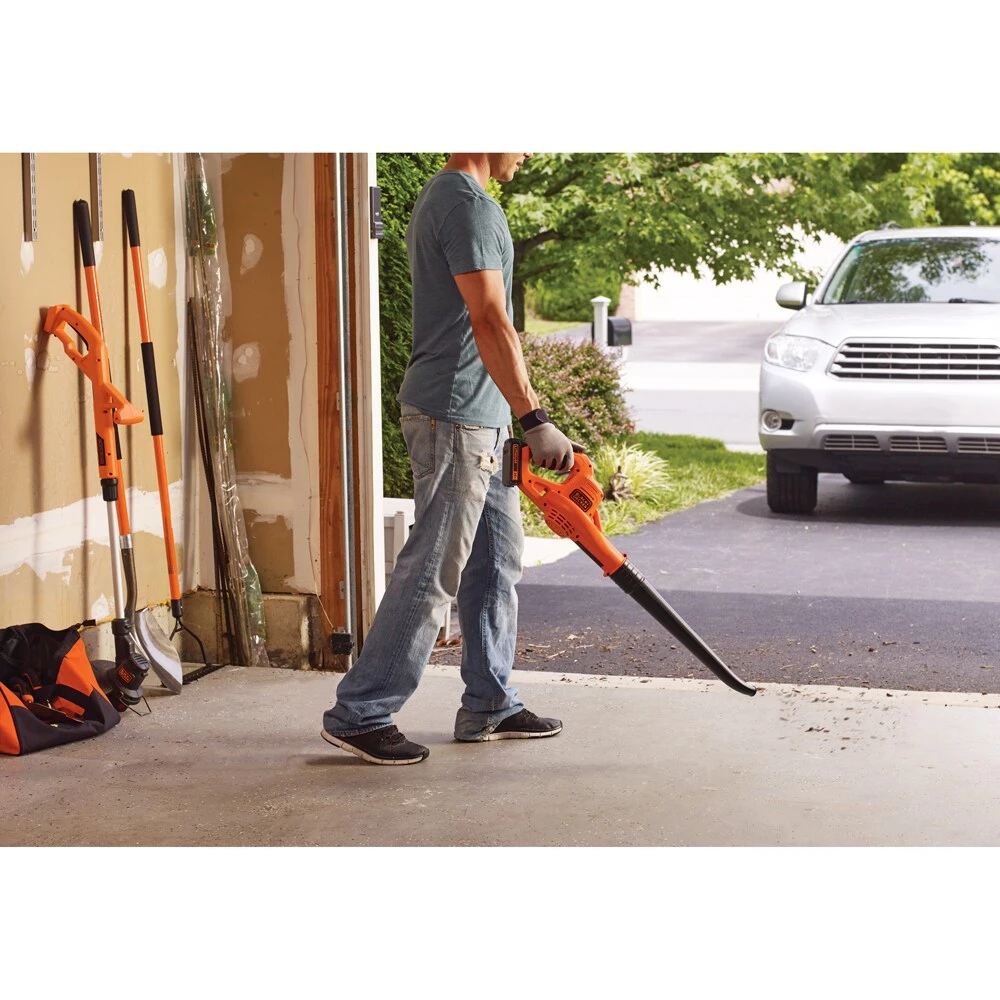 Hot Sale ๐ BLACK+DECKER Leaf Blowers 20-volt Max 80-CFM Handheld Cordless Electric Leaf Blower (Battery Included) โ 7 Hot Sale ๐ BLACK+DECKER Leaf Blowers 20-volt Max 80-CFM Handheld Cordless Electric Leaf Blower (Battery Included) โ - Image 7