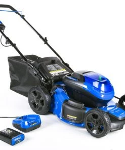 Best deal ๐งจ Kobalt Lawn Mowers 40-Volt Max Brushless 20-in Push Cordless Electric Lawn Mower 5 Ah โค๏ธ