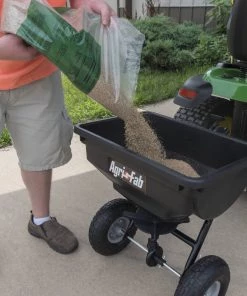 Brand new 👍 Agri-Fab Spreaders & Sprayers Capacity Broadcast Tow-Behind Spreader 👏 -Outdoor Tools sale 07840798 scaled