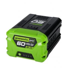 Hot Sale 🌟 Greenworks Pro Power Equipment Parts 60-Volt Max 2 Ah Rechargeable Lithium Ion (Li-Ion) Cordless Power Equipment Battery ⭐