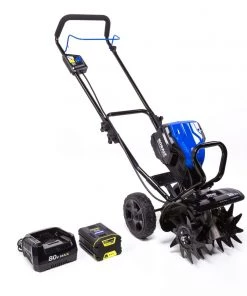 Brand new ๐ Kobalt Tillers & Cultivators 80-Volt Lithium Ion Forward-rotating Cordless Electric Cultivator (Battery & Charger Included) โ