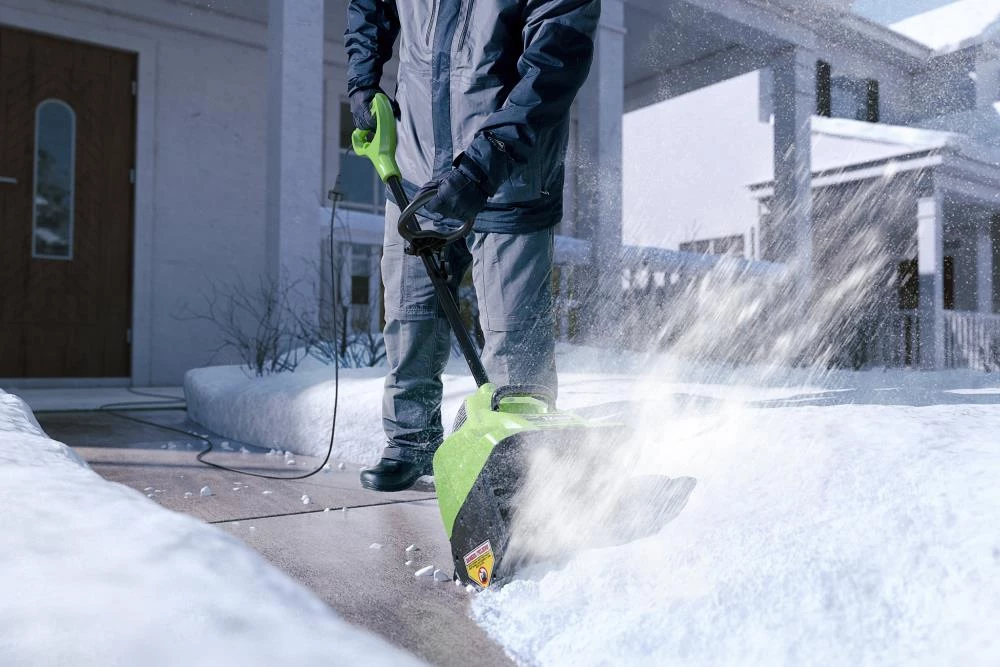 Coupon 🔥 Greenworks Snow Blowers 8-Amp 12-in Corded Electric Snow Blower 😍 11 Coupon 🔥 Greenworks Snow Blowers 8-Amp 12-in Corded Electric Snow Blower 😍 - Image 11