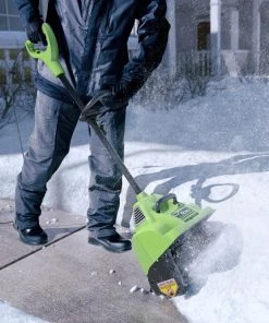 Coupon 🔥 Greenworks Snow Blowers 8-Amp 12-in Corded Electric Snow Blower 😍 19 Coupon 🔥 Greenworks Snow Blowers 8-Amp 12-in Corded Electric Snow Blower 😍 -Outdoor Tools sale 08567993