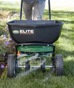 Budget 😍 Scotts Spreaders & Sprayers Elite Spreader 80-lb Broadcast Fertilizer Spreader ✨ -Outdoor Tools sale 08706678