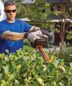New 🎁 BLACK+DECKER Trimmers & Edgers POWERCUT 20-Volt Max 22-in Dual Cordless Electric Hedge Trimmer 2 Ah (Battery & Charger Included) ⌛ -Outdoor Tools sale 08860614