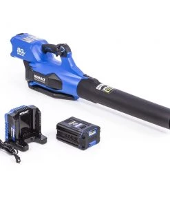 Best Sale ✔️ Kobalt Leaf Blowers 80-volt Max 630-CFM Brushless Handheld Cordless Electric Leaf Blower 2.5 Ah (Battery & Charger Included) 🌟