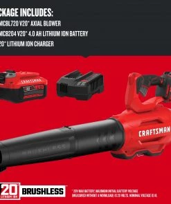 Cheap ๐ CRAFTSMAN Leaf Blowers V20 20-volt Max 350-CFM Brushless Handheld Cordless Electric Leaf Blower (Battery Included) โจ 23 Cheap ๐ CRAFTSMAN Leaf Blowers V20 20-volt Max 350-CFM Brushless Handheld Cordless Electric Leaf Blower (Battery Included) โจ -Outdoor Tools sale 09806760
