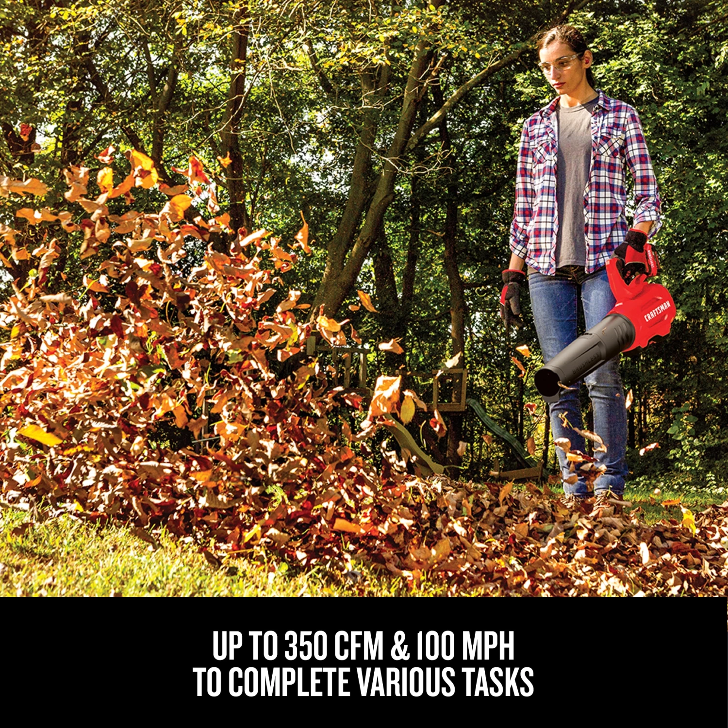 Cheap ๐ CRAFTSMAN Leaf Blowers V20 20-volt Max 350-CFM Brushless Handheld Cordless Electric Leaf Blower (Battery Included) โจ 5 Cheap ๐ CRAFTSMAN Leaf Blowers V20 20-volt Max 350-CFM Brushless Handheld Cordless Electric Leaf Blower (Battery Included) โจ - Image 5