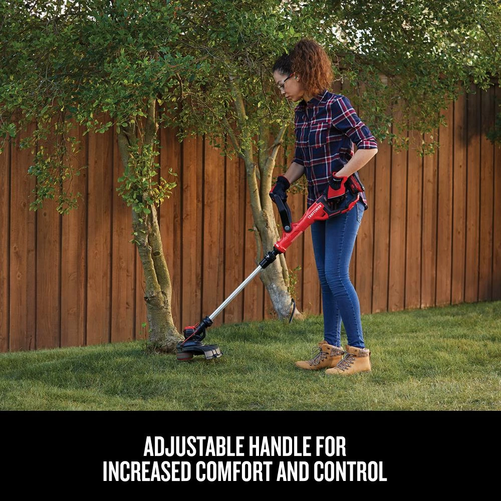 New โจ CRAFTSMAN Trimmers & Edgers WEEDWACKER V20 20-Volt Max 13-in Straight Cordless String Trimmer with Edger Capable (Battery Included) ๐ 6 New โจ CRAFTSMAN Trimmers & Edgers WEEDWACKER V20 20-Volt Max 13-in Straight Cordless String Trimmer with Edger Capable (Battery Included) ๐ - Image 6