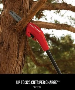 Best Sale ❤️ CRAFTSMAN Chainsaws & Pole Saws V20 20-Volt Max 8-in Cordless Electric Pole Saw (Battery & Charger Included) 😍 -Outdoor Tools sale 09832632