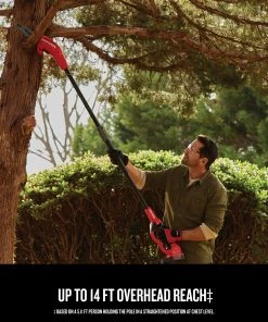 Best Sale ❤️ CRAFTSMAN Chainsaws & Pole Saws V20 20-Volt Max 8-in Cordless Electric Pole Saw (Battery & Charger Included) 😍 -Outdoor Tools sale 09832633