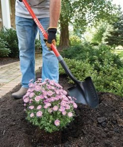 Cheap 🔔 CRAFTSMAN Lawn & Garden Hand Tools 55-in Fiberglass Handle Digging Shovel 🔔 -Outdoor Tools sale 10062785 scaled