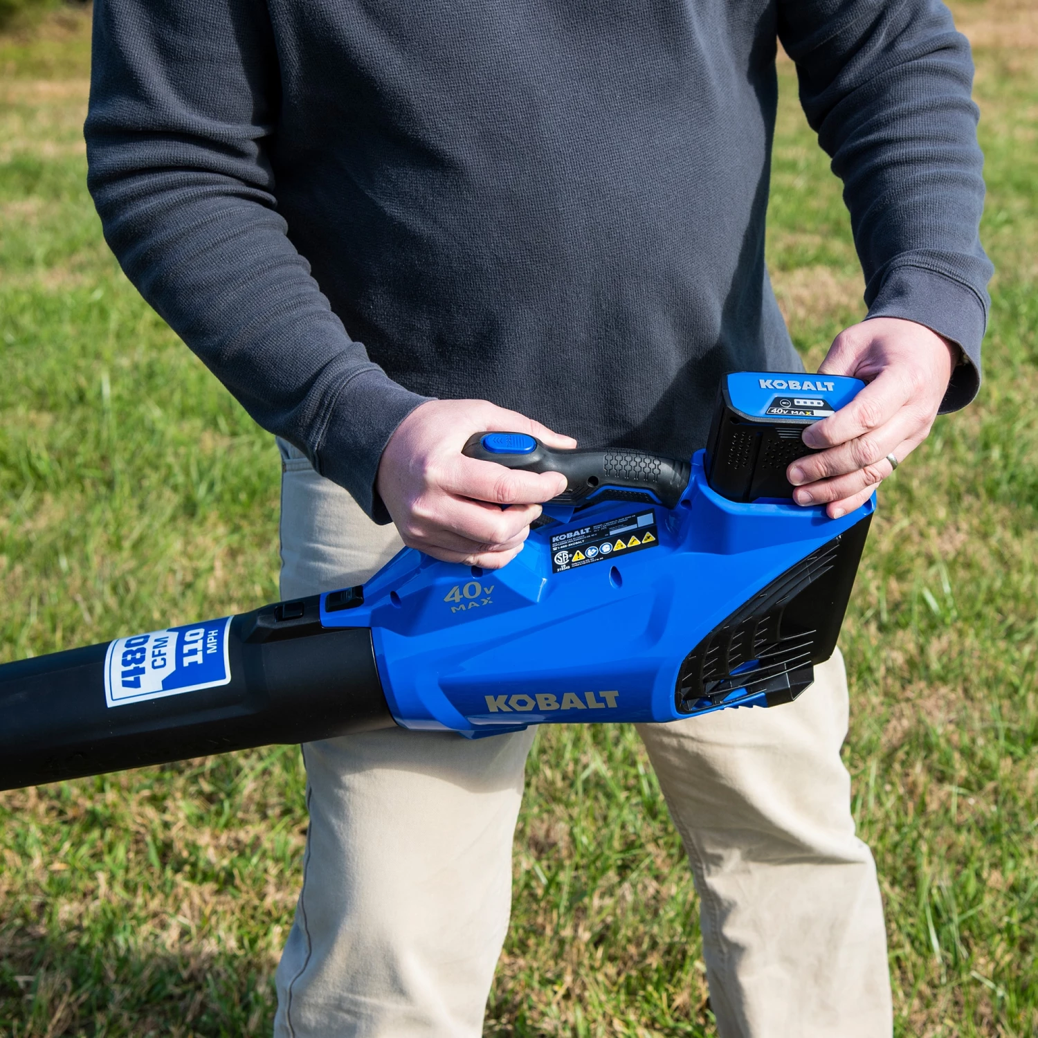Best Pirce ๐ Kobalt Leaf Blowers 40-Volt Max 110-MPH Handheld Cordless Electric Leaf Blower(Battery Not Included) ๐ 9 Best Pirce ๐ Kobalt Leaf Blowers 40-Volt Max 110-MPH Handheld Cordless Electric Leaf Blower(Battery Not Included) ๐ - Image 9