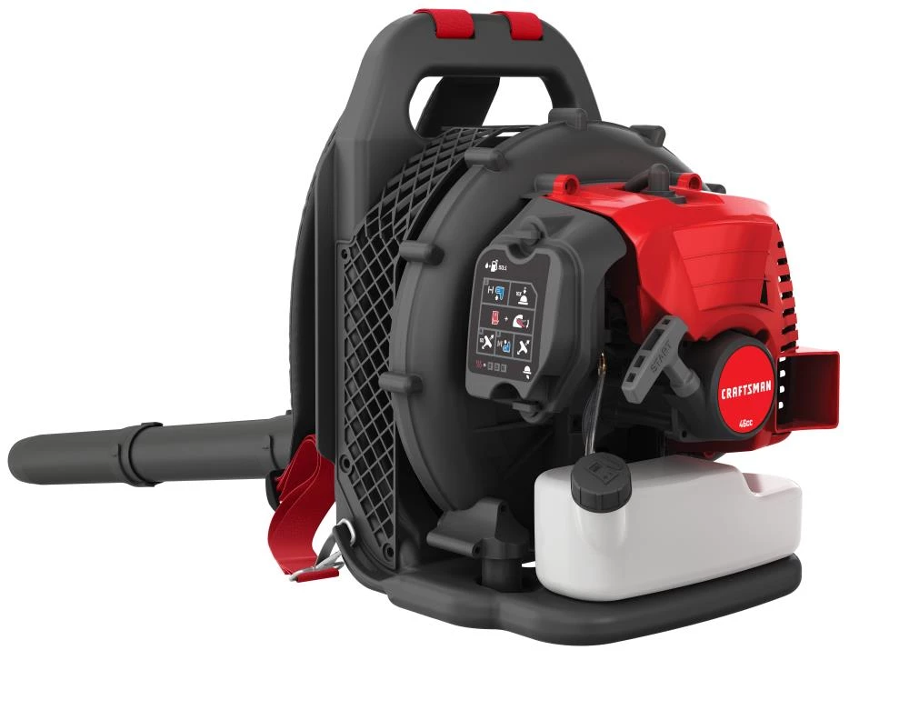 Hot Sale 💯 CRAFTSMAN Leaf Blowers 46-cu cm 2-Cycle 220-MPH 490-cfm Gas Backpack Leaf Blower 💯 2 Hot Sale 💯 CRAFTSMAN Leaf Blowers 46-cu cm 2-Cycle 220-MPH 490-cfm Gas Backpack Leaf Blower 💯 - Image 2