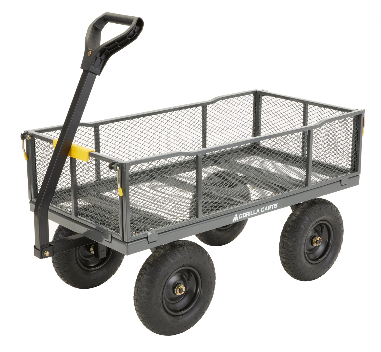 Hot Sale ✔️ Gorilla Carts Wheelbarrows & Yard Carts 6-cu ft Steel Yard Cart 🛒 2 Hot Sale ✔️ Gorilla Carts Wheelbarrows & Yard Carts 6-cu ft Steel Yard Cart 🛒 - Image 2