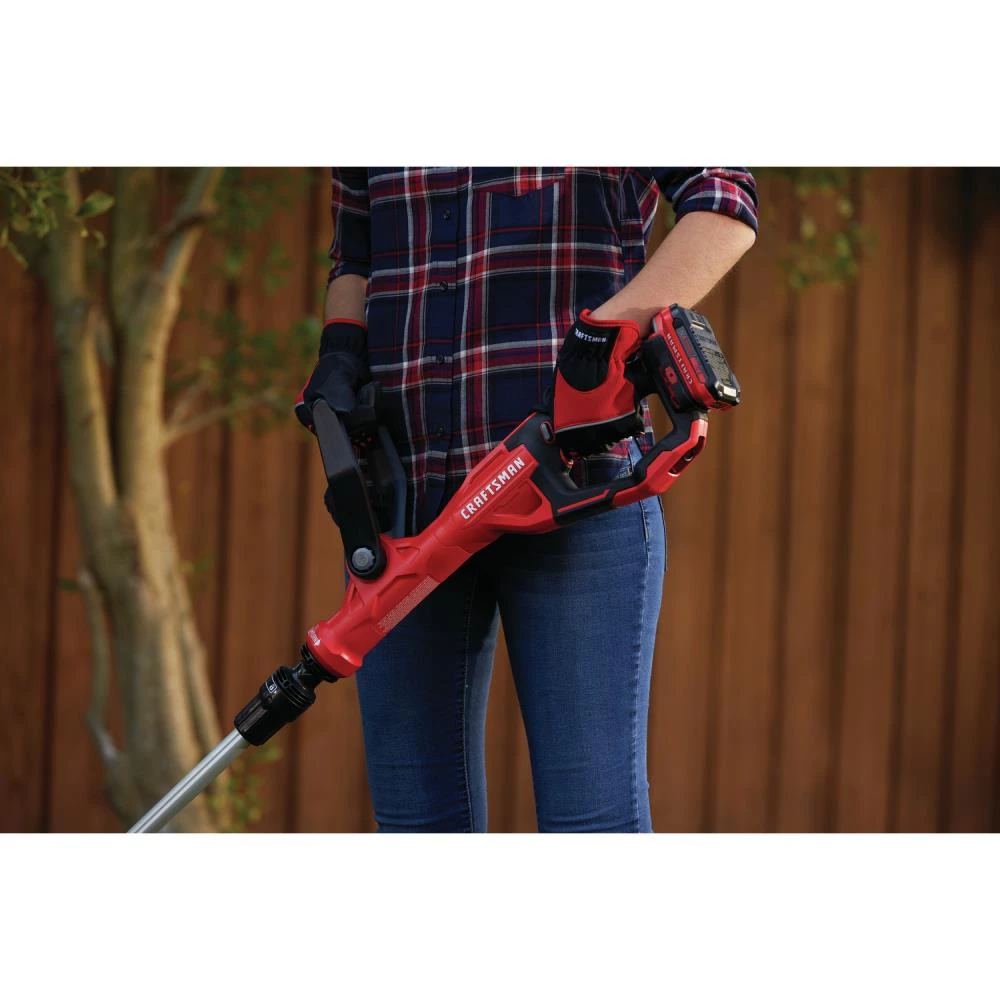 New โจ CRAFTSMAN Trimmers & Edgers WEEDWACKER V20 20-Volt Max 13-in Straight Cordless String Trimmer with Edger Capable (Battery Included) ๐ 11 New โจ CRAFTSMAN Trimmers & Edgers WEEDWACKER V20 20-Volt Max 13-in Straight Cordless String Trimmer with Edger Capable (Battery Included) ๐ - Image 11