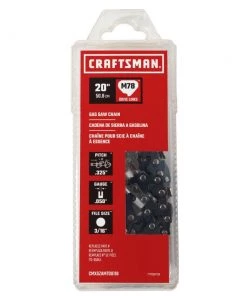 New 🛒 CRAFTSMAN Chainsaws & Pole Saws 20-in 78 Link Replacement Chainsaw Chain ⭐
