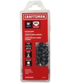 Promo 🤩 CRAFTSMAN Chainsaws & Pole Saws 18-in 62 Link Replacement Chainsaw Chain ✔️