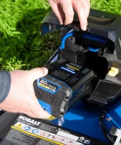 New 👏 Kobalt Lawn Mowers 80-Volt Max Brushless 21-in Push Cordless Electric Lawn Mower (Battery Not Included) ✔️ -Outdoor Tools sale 11563117