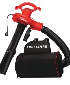 Cheap ❤️ CRAFTSMAN Leaf Blowers 12-Amp 450-CFM 260-MPH Corded Electric Leaf Blower (Vacuum Kit Included) ⭐