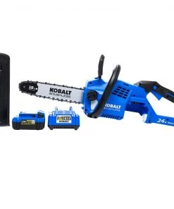 Wholesale 🎁 Kobalt Chainsaws & Pole Saws 24-Volt 12-in Brushless Cordless Electric Chainsaw 4 Ah (Battery & Charger Included) ⌛