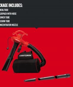 Cheap ❤️ CRAFTSMAN Leaf Blowers 12-Amp 450-CFM 260-MPH Corded Electric Leaf Blower (Vacuum Kit Included) ⭐ 17 Cheap ❤️ CRAFTSMAN Leaf Blowers 12-Amp 450-CFM 260-MPH Corded Electric Leaf Blower (Vacuum Kit Included) ⭐ -Outdoor Tools sale 11736190