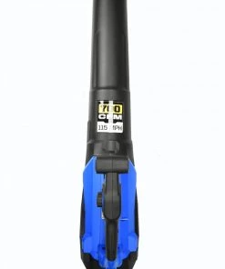 Outlet ✨ Kobalt Leaf Blowers 12-Amp 700-CFM 115-MPH Corded Electric Leaf Blower 👍 -Outdoor Tools sale 12084564 scaled