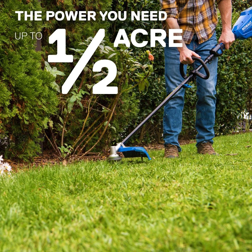 Best Sale ❤️ Kobalt Trimmers & Edgers 40-Volt Max 16-in Straight Cordless String Trimmer with Attachment Capable and (Battery Included) 🤩 3 Best Sale ❤️ Kobalt Trimmers & Edgers 40-Volt Max 16-in Straight Cordless String Trimmer with Attachment Capable and (Battery Included) 🤩 - Image 3