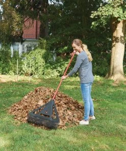 Best Pirce 💯 CRAFTSMAN Lawn & Garden Hand Tools Dual Tine 26-in Leaf Rake 🎁 -Outdoor Tools sale 12157798 scaled