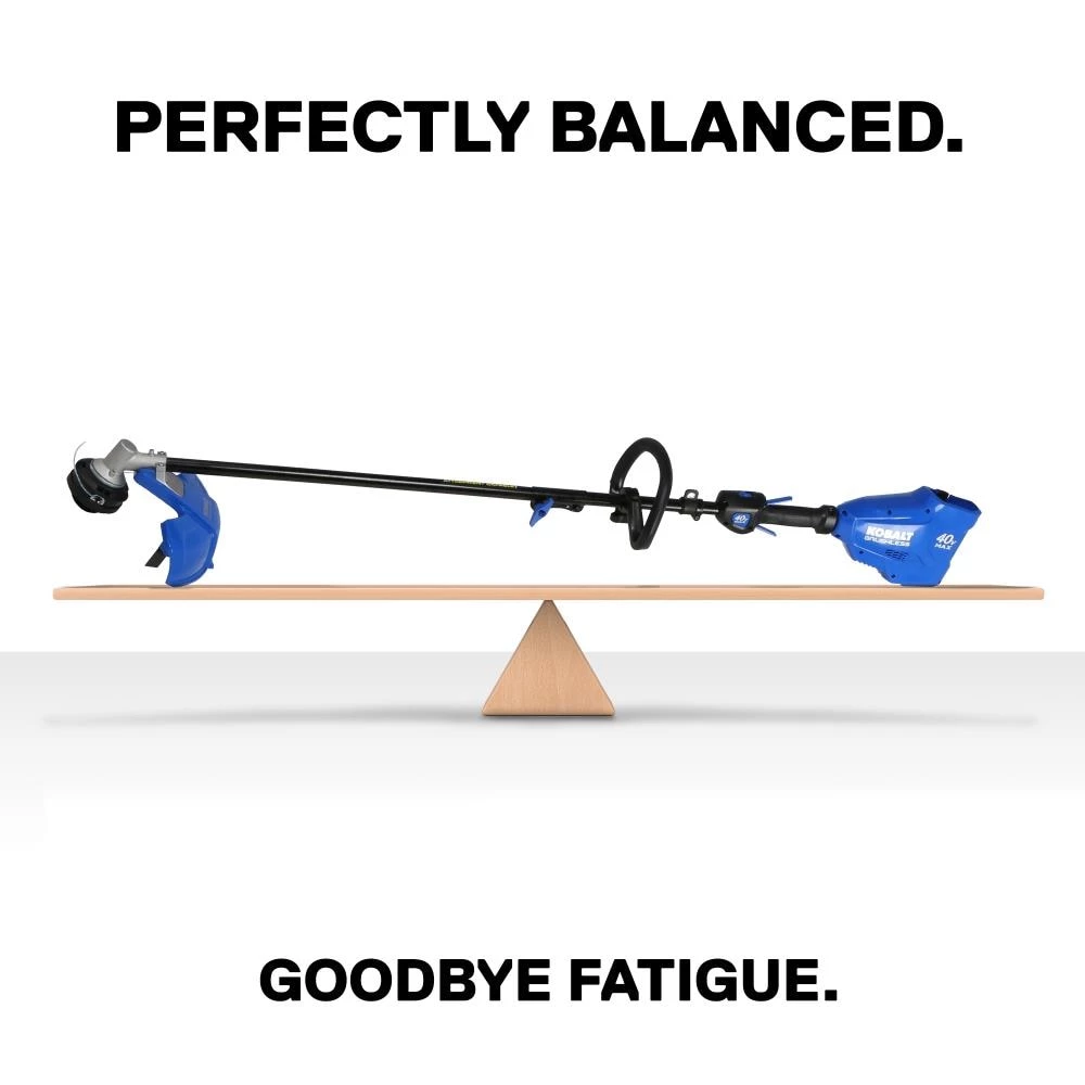 Best Sale ❤️ Kobalt Trimmers & Edgers 40-Volt Max 16-in Straight Cordless String Trimmer with Attachment Capable and (Battery Included) 🤩 10 Best Sale ❤️ Kobalt Trimmers & Edgers 40-Volt Max 16-in Straight Cordless String Trimmer with Attachment Capable and (Battery Included) 🤩 - Image 10