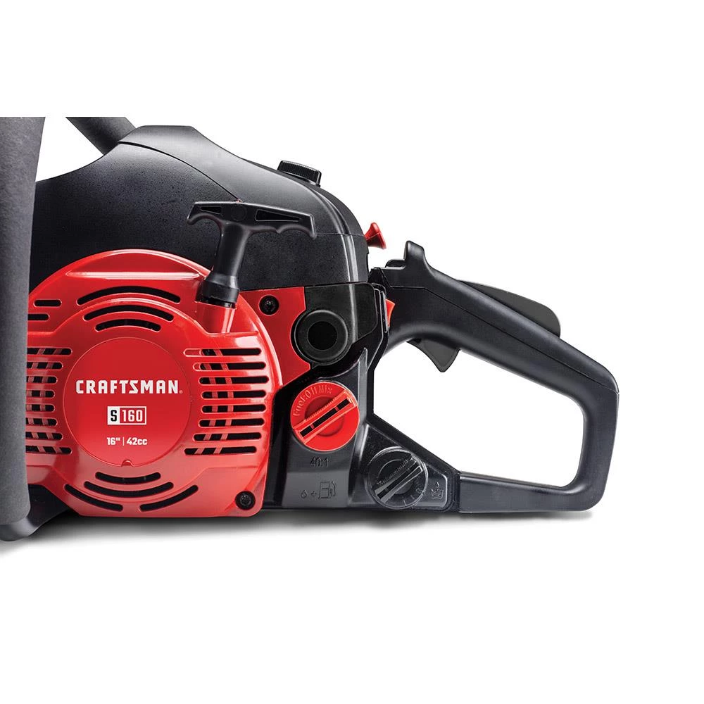 Cheapest ๐งจ CRAFTSMAN Chainsaws & Pole Saws S160 16-in 42-cc 2-cycle Gas Chainsaw ๐ฅ 6 Cheapest ๐งจ CRAFTSMAN Chainsaws & Pole Saws S160 16-in 42-cc 2-cycle Gas Chainsaw ๐ฅ - Image 6