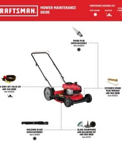 New ๐ฏ CRAFTSMAN Lawn Mowers M100 140-cc 21-in Gas Push Lawn Mower Briggs & Stratton Engine โค๏ธ 17 New ๐ฏ CRAFTSMAN Lawn Mowers M100 140-cc 21-in Gas Push Lawn Mower Briggs & Stratton Engine โค๏ธ -Outdoor Tools sale 14937771