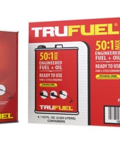 Top 10 💯 TruFuel Power Equipment Fuel 110-oz 50:1 Ethanol Free Pre-Blended 2-Cycle Fuel 🎉 -Outdoor Tools sale 15276244