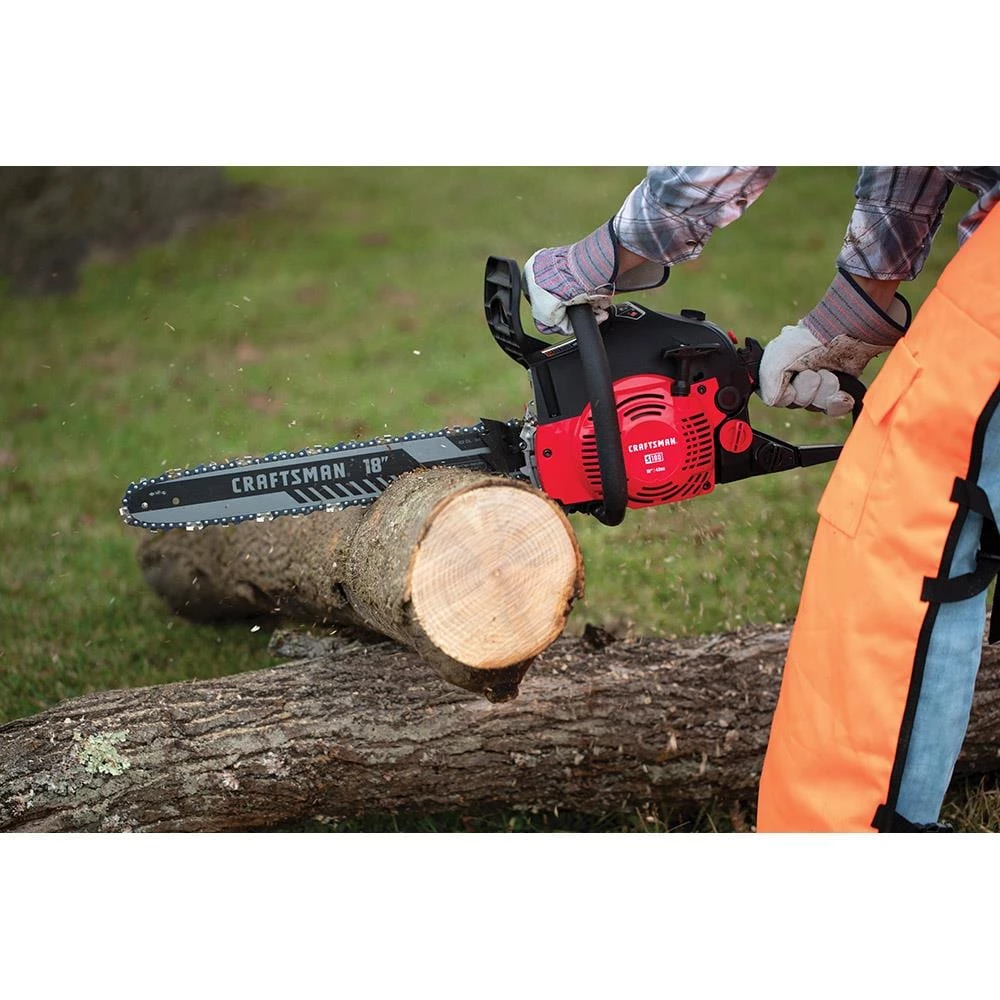 Deals 🎁 CRAFTSMAN Chainsaws & Pole Saws S180 18-in 42-cc 2-Cycle Gas Chainsaw 🎁 9 Deals 🎁 CRAFTSMAN Chainsaws & Pole Saws S180 18-in 42-cc 2-Cycle Gas Chainsaw 🎁 - Image 9