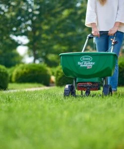 Budget 🛒 Scotts Spreaders & Sprayers Turf Builder 46-lb Broadcast Spreader 😀 -Outdoor Tools sale 15484581