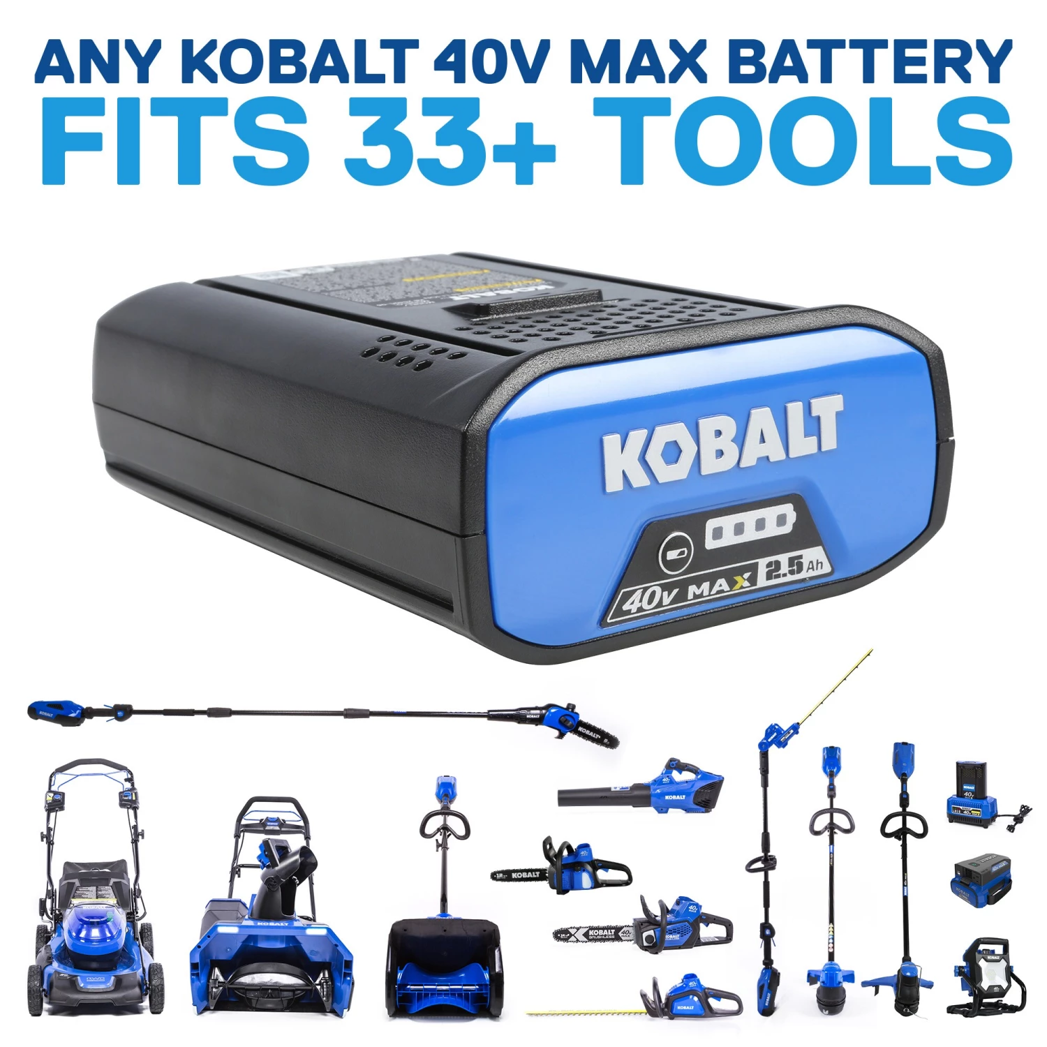 Outlet 🎉 Kobalt Trimmers & Edgers 40-volt Max 15-in Straight Cordless String Trimmer (Tool Only) ✔️ 12 Outlet 🎉 Kobalt Trimmers & Edgers 40-volt Max 15-in Straight Cordless String Trimmer (Tool Only) ✔️ - Image 12
