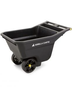 Brand new ⌛ Gorilla Carts Wheelbarrows & Yard Carts 5-cu ft Plastic Yard Cart 😀