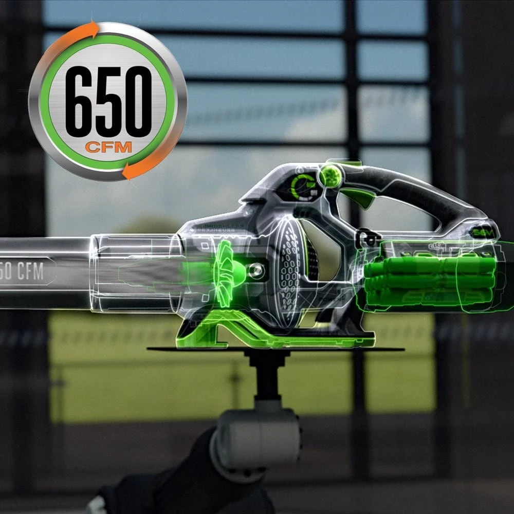 Hot Sale ๐ EGO Leaf Blowers POWER+ 56-volt 650-CFM Brushless Handheld Cordless Electric Leaf Blower 5 Ah (Battery & Charger Included) โจ 7 Hot Sale ๐ EGO Leaf Blowers POWER+ 56-volt 650-CFM Brushless Handheld Cordless Electric Leaf Blower 5 Ah (Battery & Charger Included) โจ - Image 7