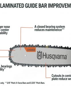 Cheapest ✔️ Husqvarna Chainsaws & Pole Saws 20-in Chainsaw Bar 🔔 -Outdoor Tools sale 16536899 scaled