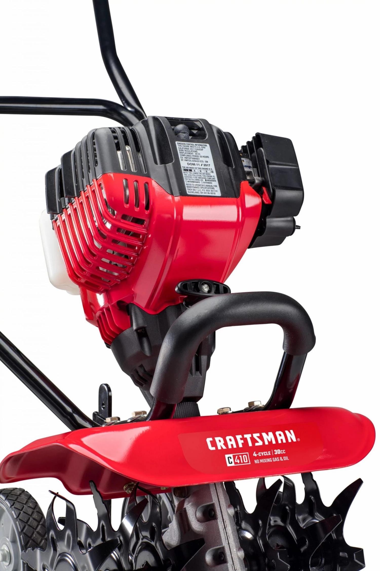 Promo ✨ CRAFTSMAN Tillers & Cultivators C410 30-cc 4-cycle 12-in Forward-rotating Gas Cultivator ⭐ 5 Promo ✨ CRAFTSMAN Tillers & Cultivators C410 30-cc 4-cycle 12-in Forward-rotating Gas Cultivator ⭐ - Image 5