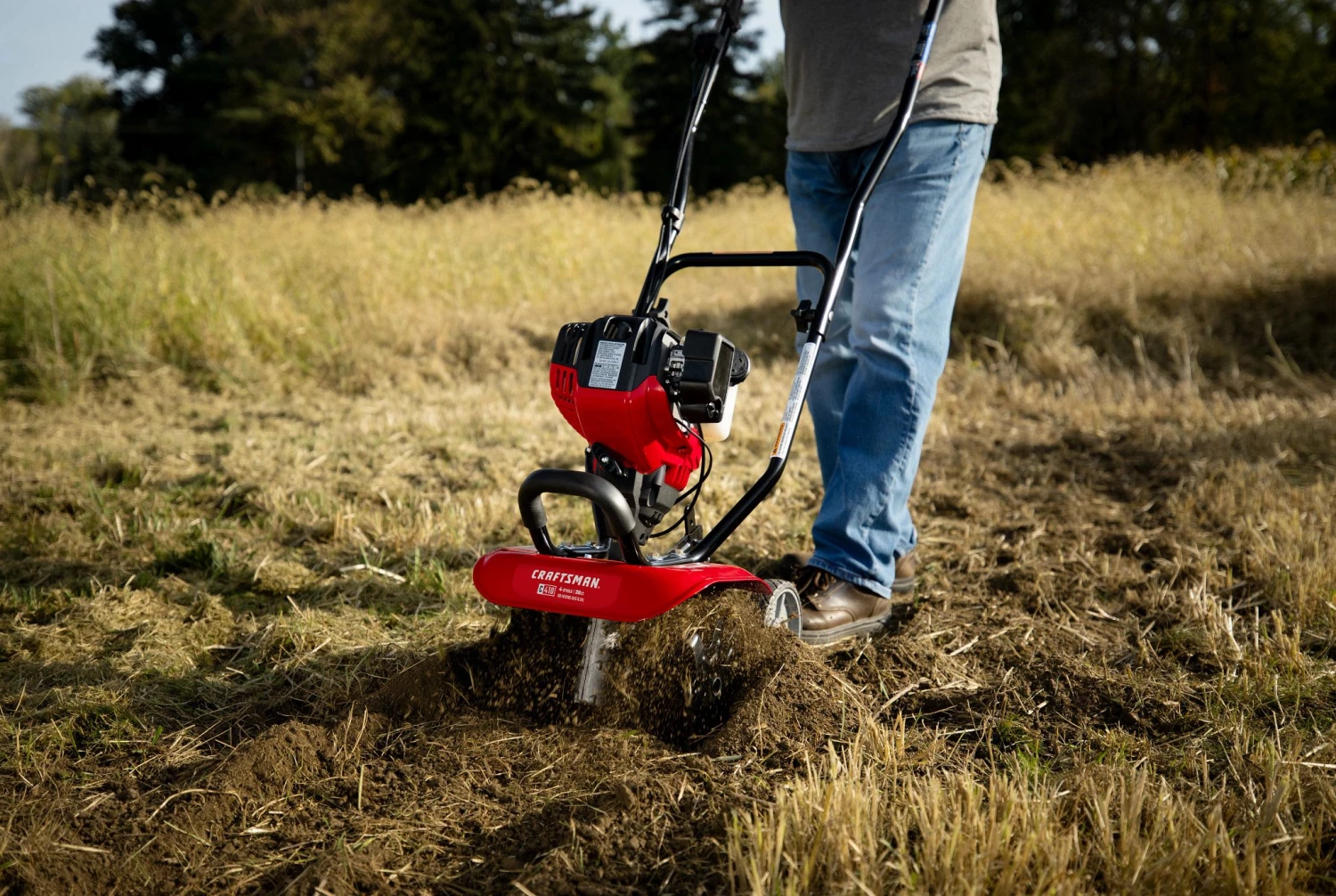 Promo ✨ CRAFTSMAN Tillers & Cultivators C410 30-cc 4-cycle 12-in Forward-rotating Gas Cultivator ⭐ 7 Promo ✨ CRAFTSMAN Tillers & Cultivators C410 30-cc 4-cycle 12-in Forward-rotating Gas Cultivator ⭐ - Image 7