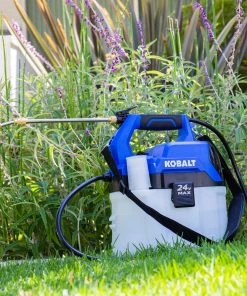 Best deal 🔥 Kobalt Spreaders & Sprayers 2.11-Gallon Plastic Handheld Sprayer 💯 -Outdoor Tools sale 16677518