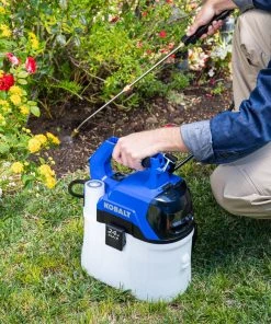 Outlet 😀 Kobalt Spreaders & Sprayers 2.11-Gallon Plastic Handheld Sprayer ✔️ -Outdoor Tools sale 16682007