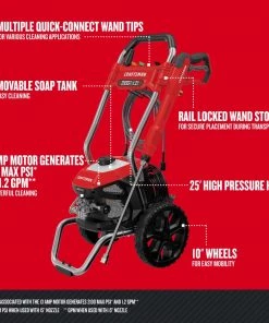 Promo ๐ CRAFTSMAN Pressure Washers 2100-PSI 1.2-GPM Cold Water Electric Pressure Washer โ 25 Promo ๐ CRAFTSMAN Pressure Washers 2100-PSI 1.2-GPM Cold Water Electric Pressure Washer โ -Outdoor Tools sale 16809104